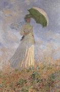 Claude Monet Layd with Parasol oil on canvas